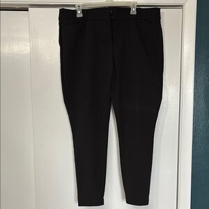 Loft Marisa fit black dress pants